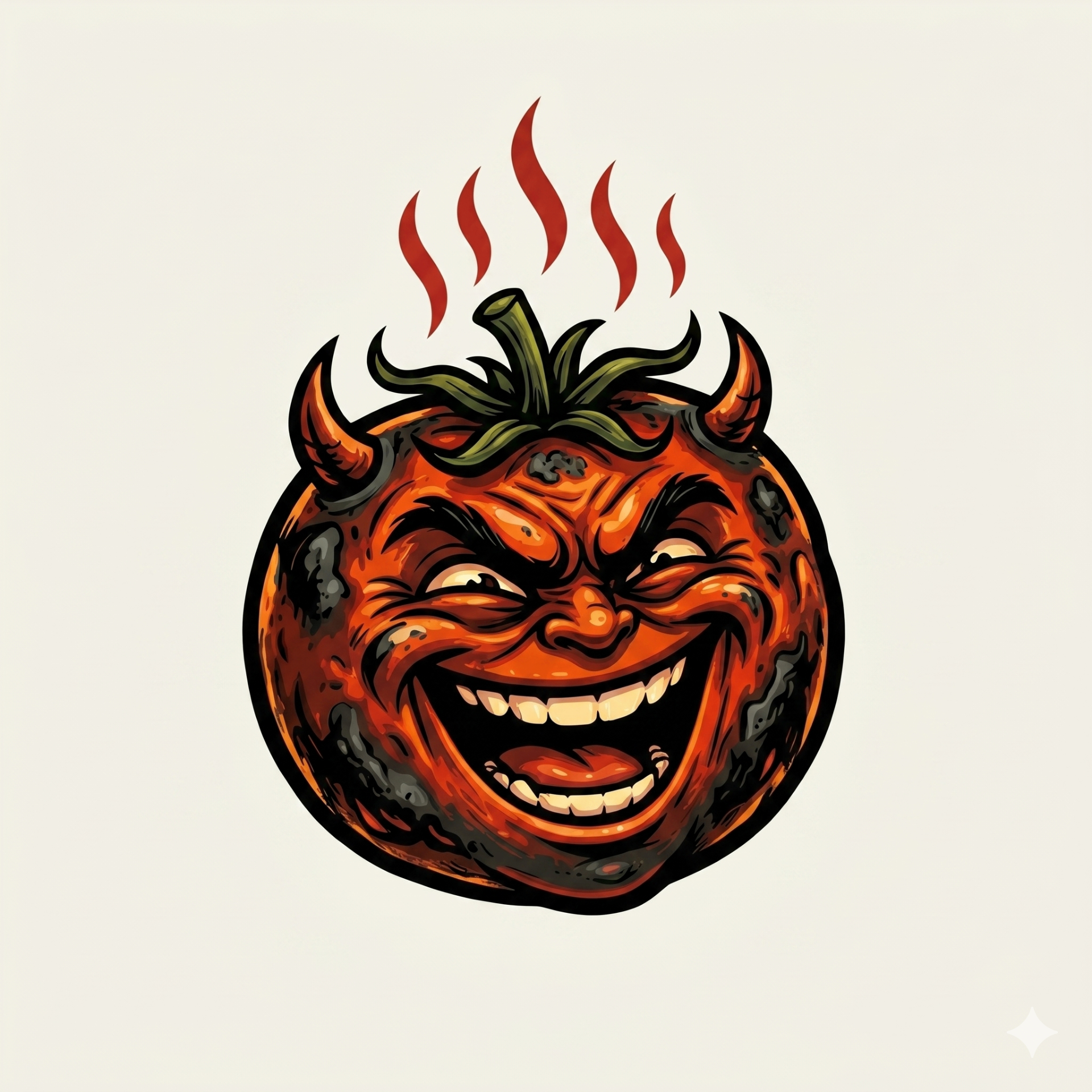 Devil Tomato mascot